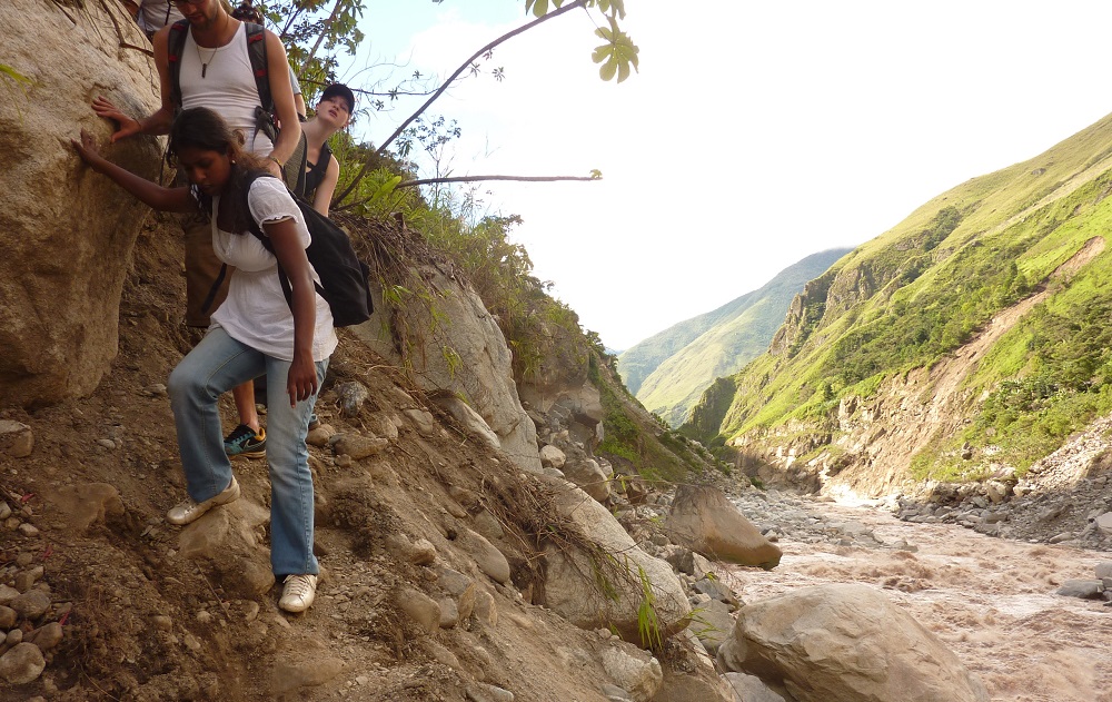 Hike along river Machu Picchu