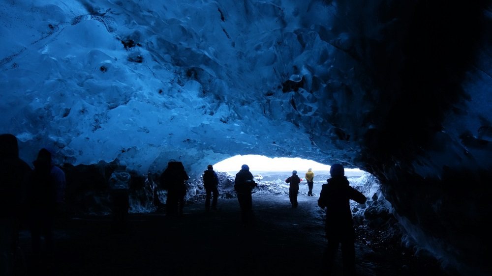 Iceland Vatnajokull ice cave