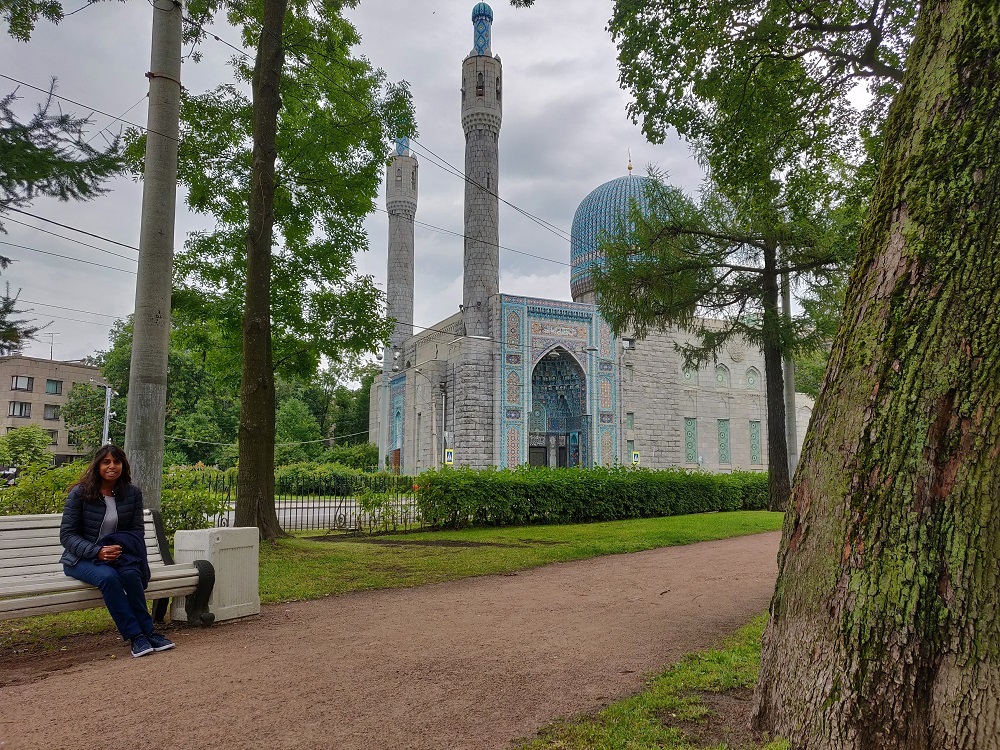 Blue Mosque Saint Petersburg