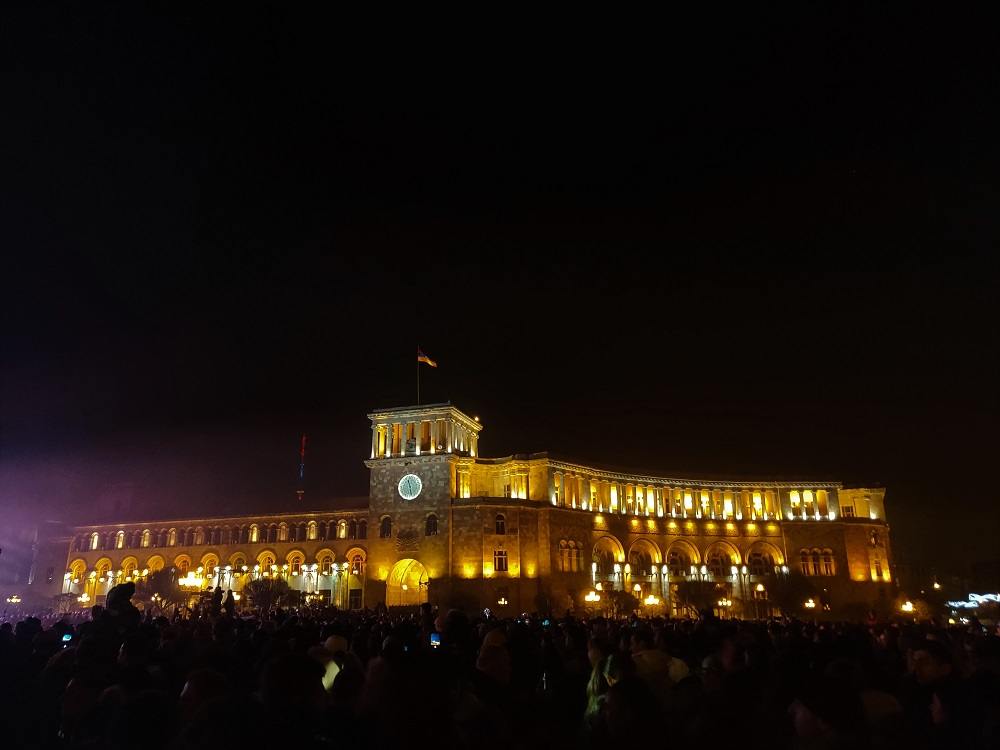 New Year Yerevan Republic Square