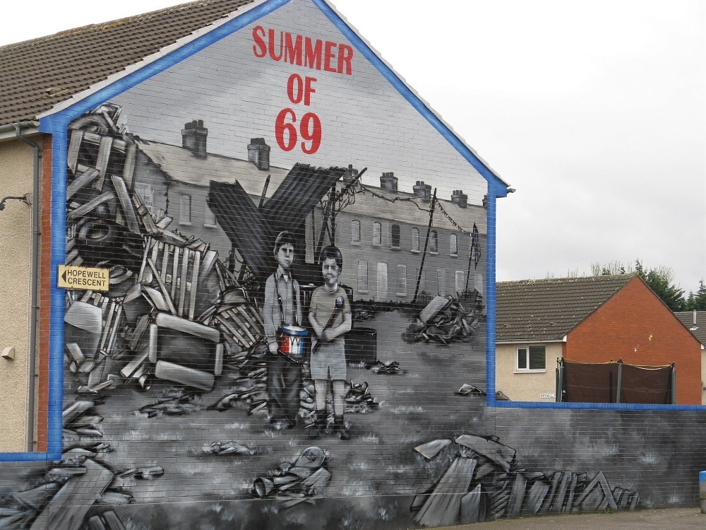 Belfast Wall Mural Northern Ireland