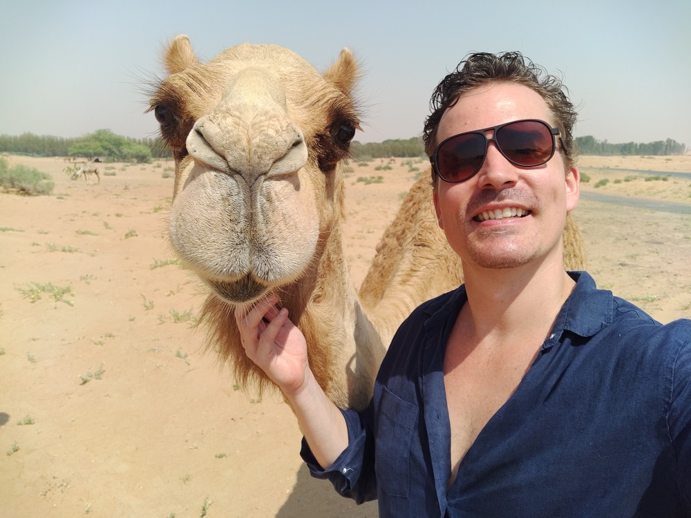 About Ghost around the Globe - Dubai - Camel