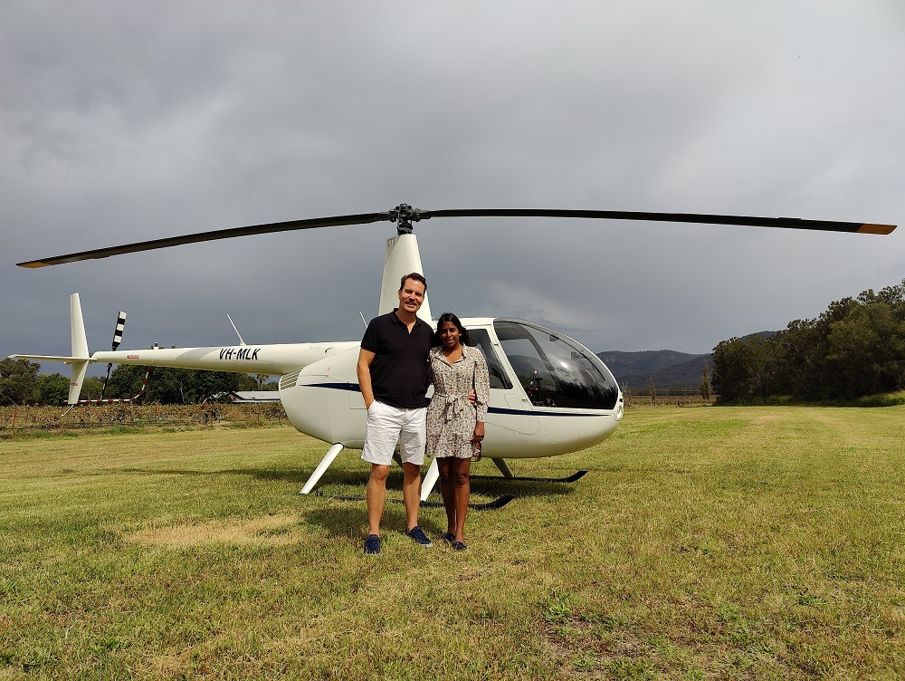 Hunter Valley Helicopter Wine Tasting Tour
