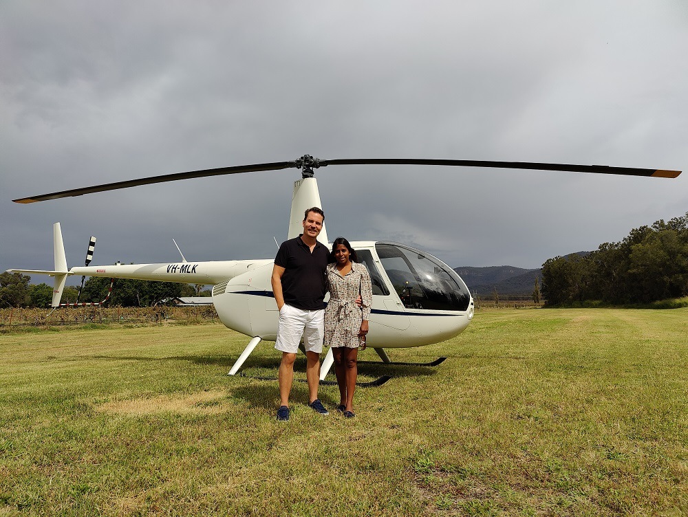 hunter valley helicopter tour