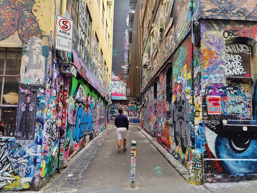 ACDC Lane, Destination, Melbourne, Victoria, Australia