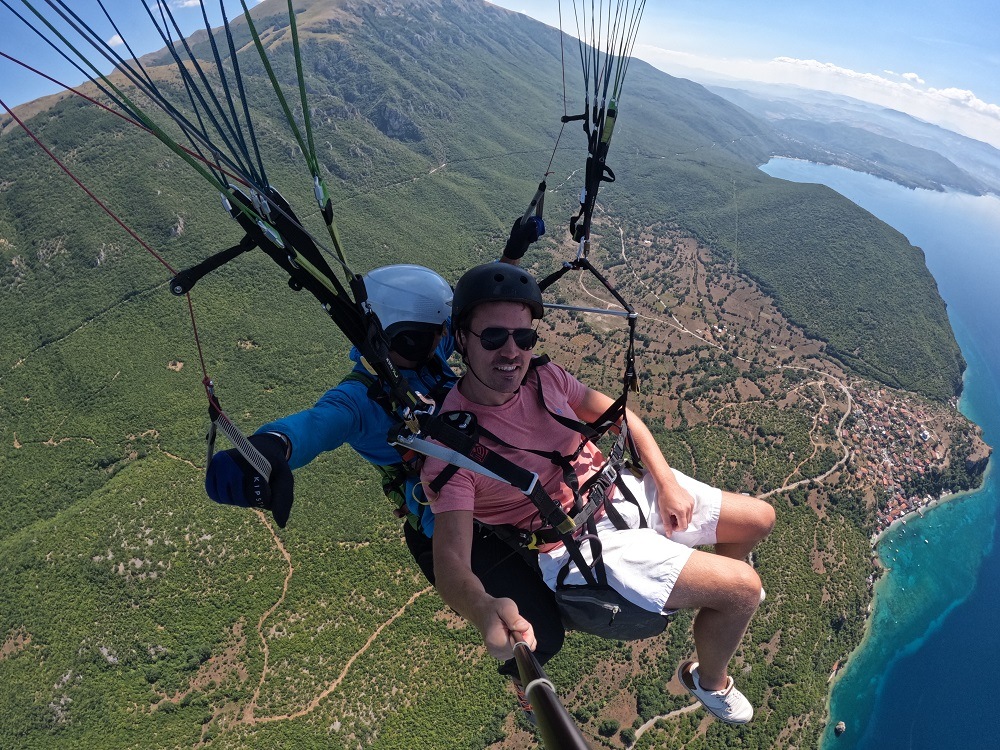 Paragliding Ohrid